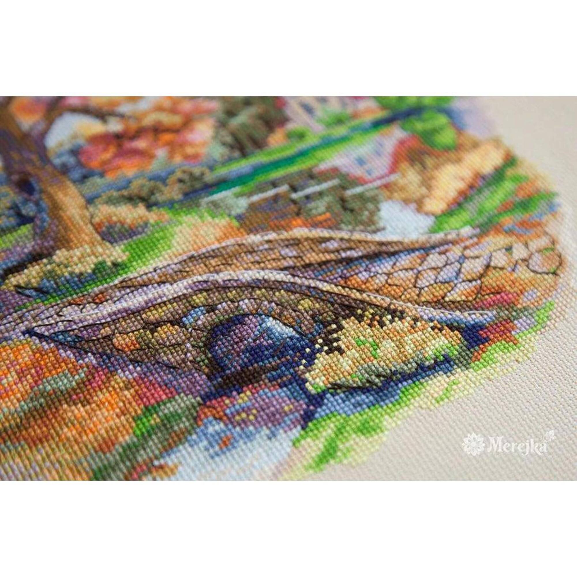Merejka Autumn Landscape Counted Cross Stitch Kit